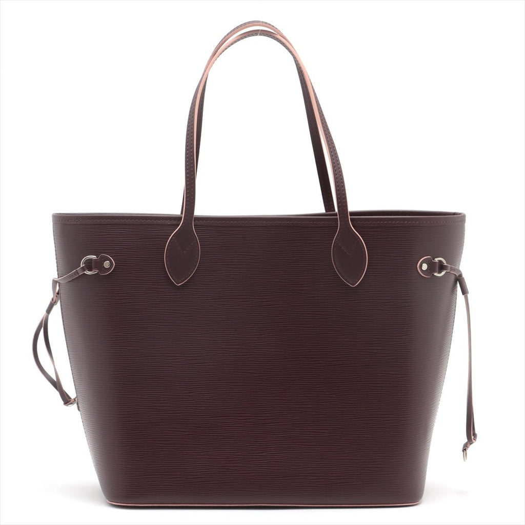Neverfull MM Epi Leather Burgundy Shopper
