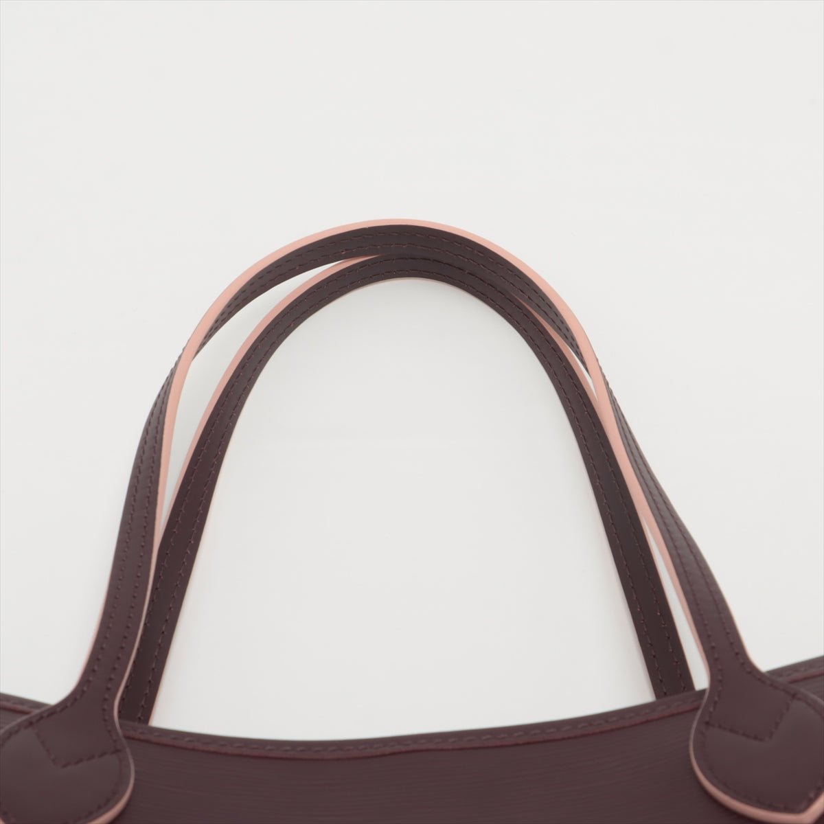 Neverfull MM Epi Leather Burgundy Shopper