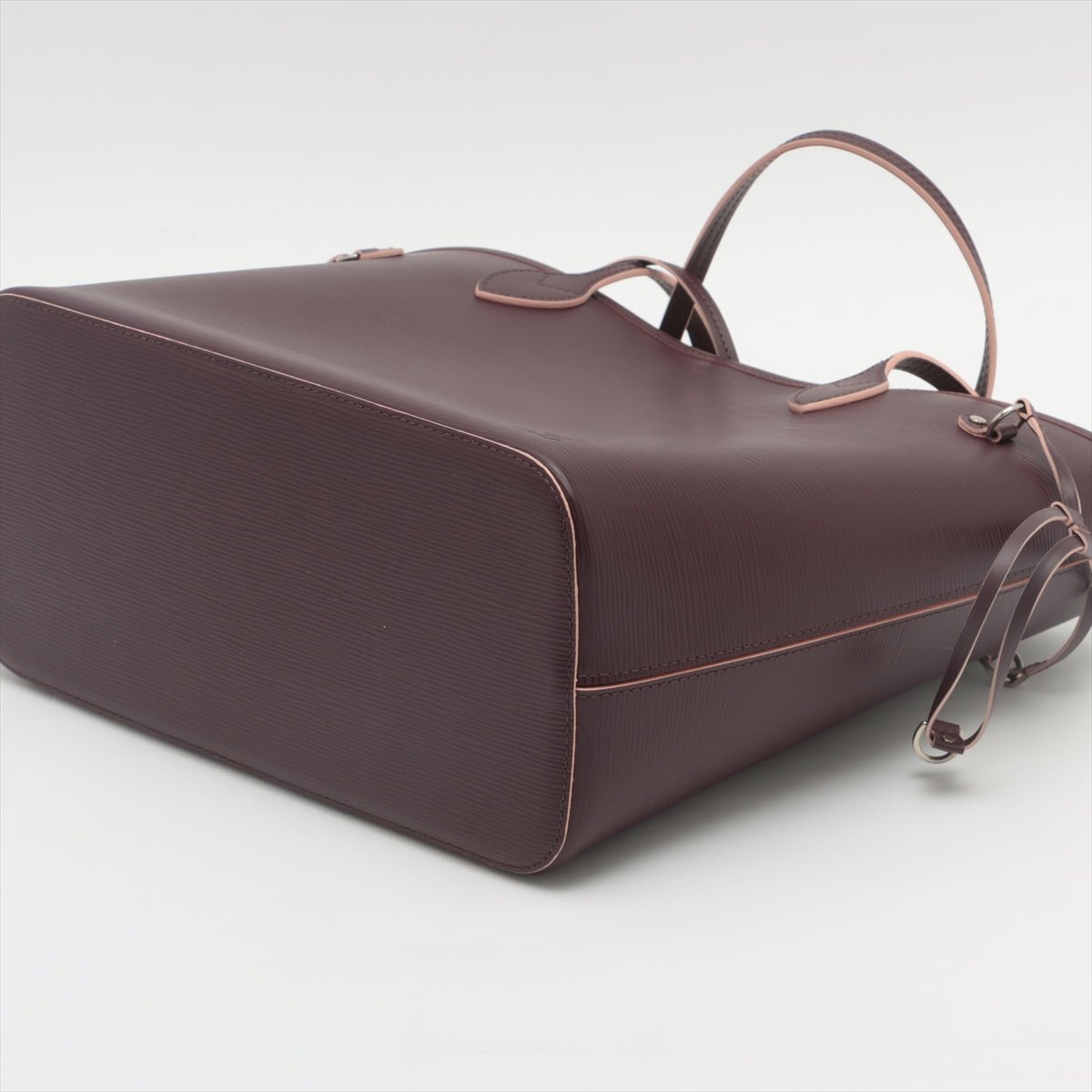 Neverfull MM Epi Leather Burgundy Shopper