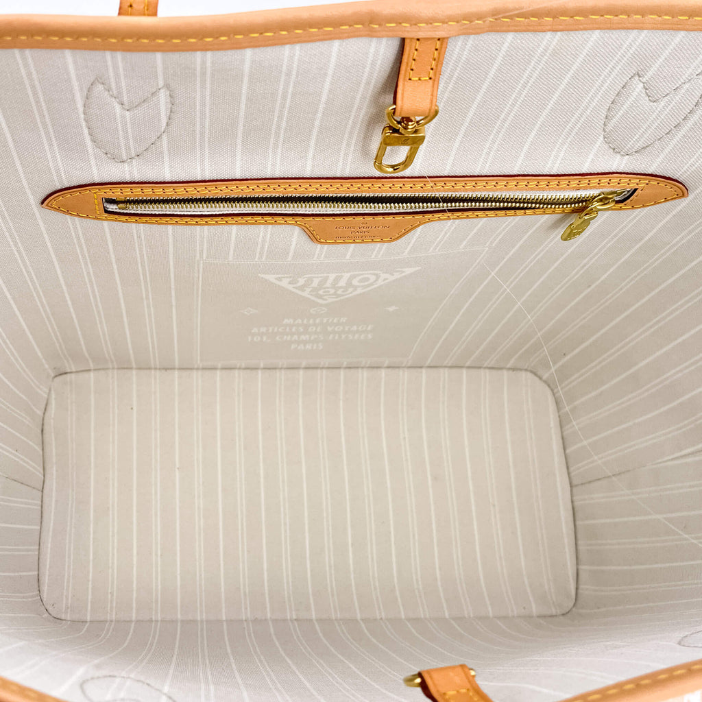 Neverfull MM LV By The Pool Pink
