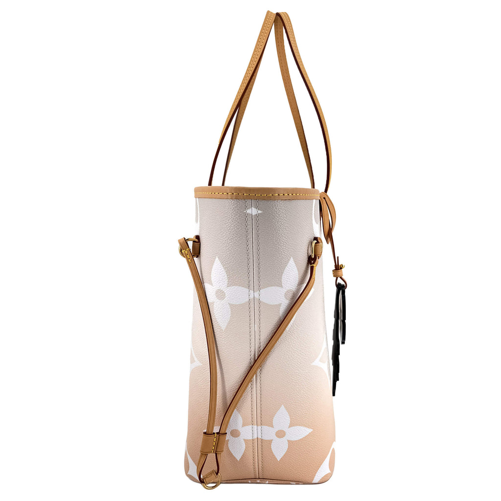 Neverfull MM LV By The Pool Pink