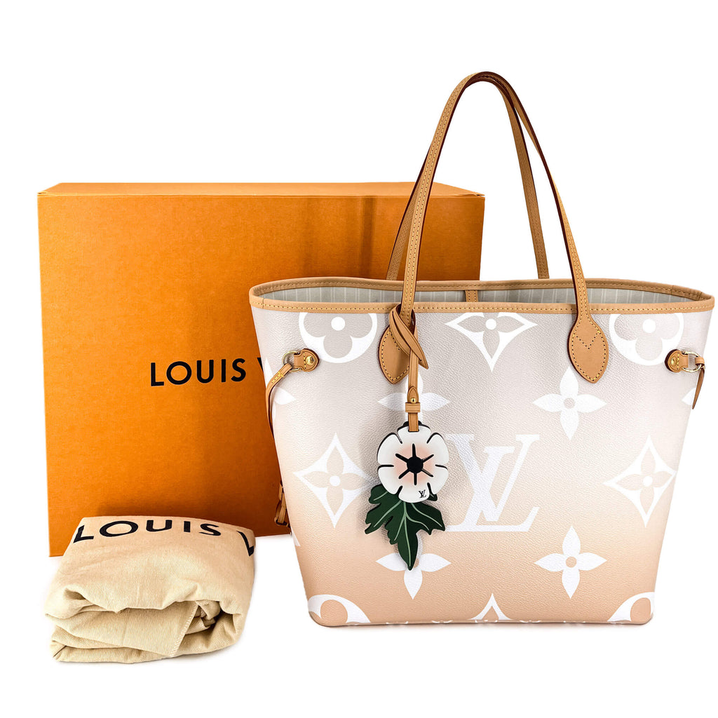 Neverfull MM LV By The Pool Pink