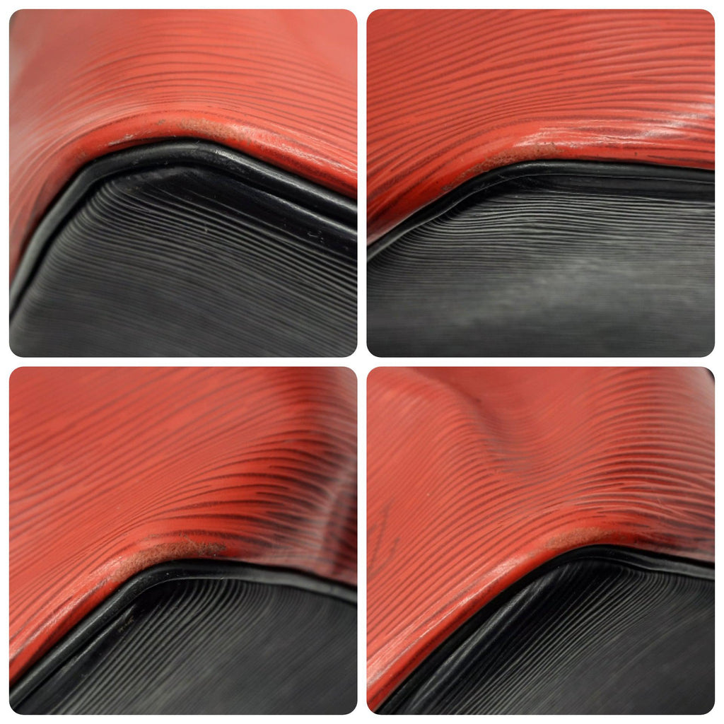 NoÃƒÆ’Ã‚Â© Black and Red Epi Leather M44172