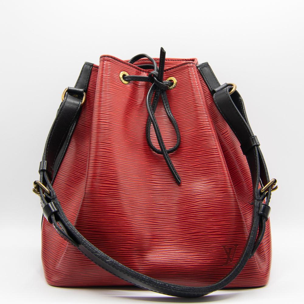 NoÃƒÆ’Ã‚Â© Black and Red Epi Leather M44172