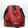 NoÃƒÆ’Ã‚Â© Black and Red Epi Leather M44172