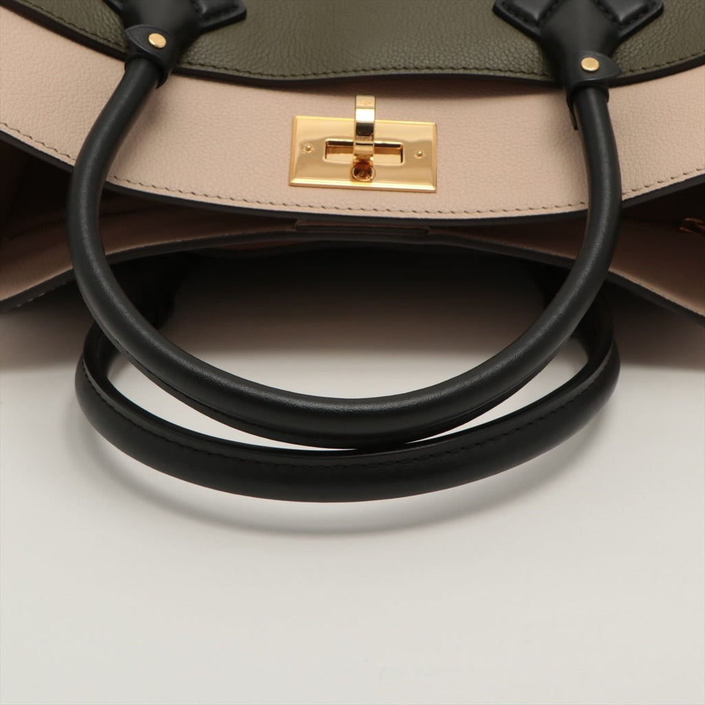 On My Side MM High End Leather Military Green