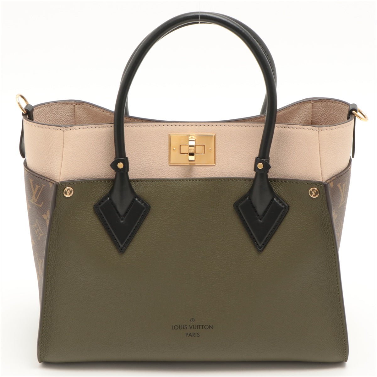 On My Side MM High End Leather Military Green
