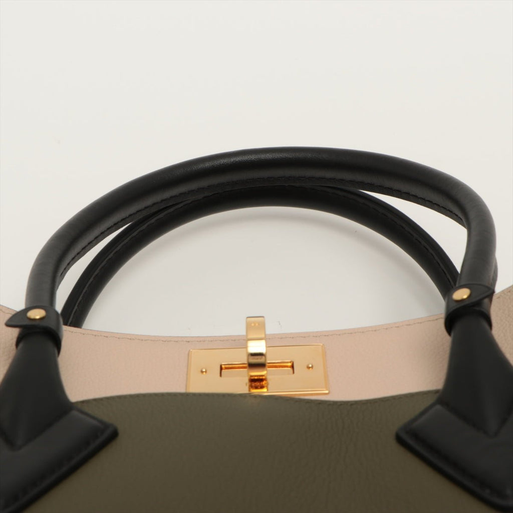 On My Side MM High End Leather Military Green