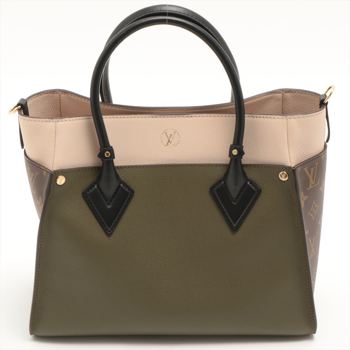 On My Side MM High End Leather Military Green