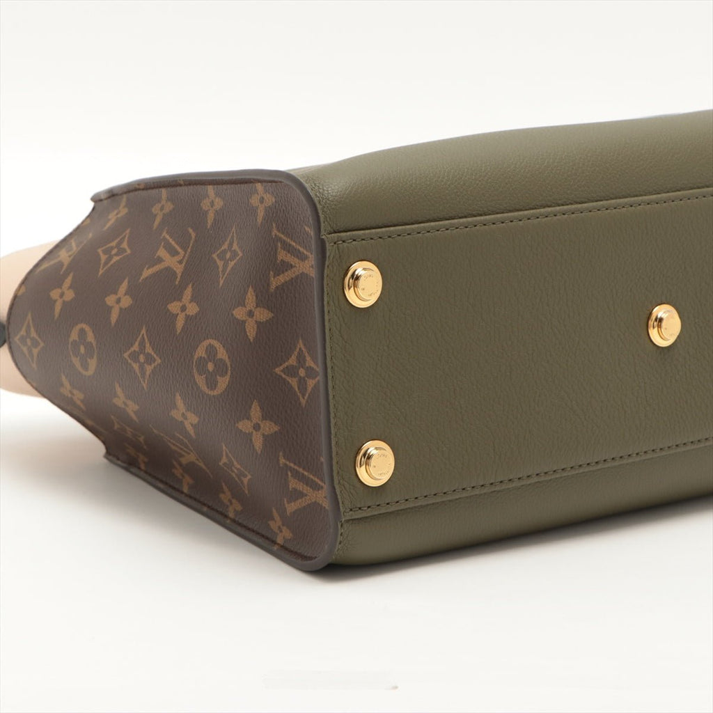 On My Side MM High End Leather Military Green