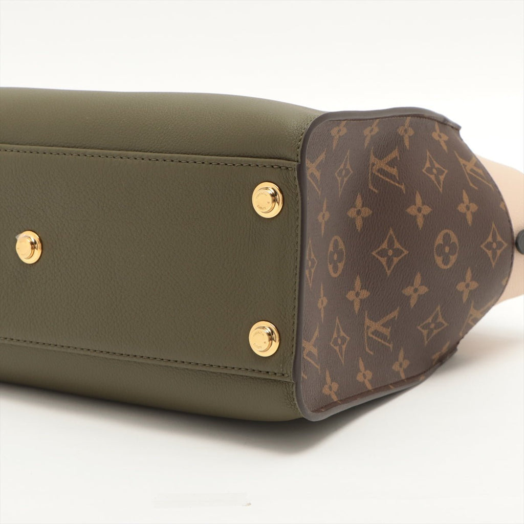 On My Side MM High End Leather Military Green
