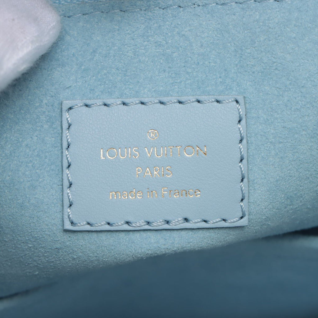 On My Side PM  High End Mahina Leather Bleau Nuage 2-way