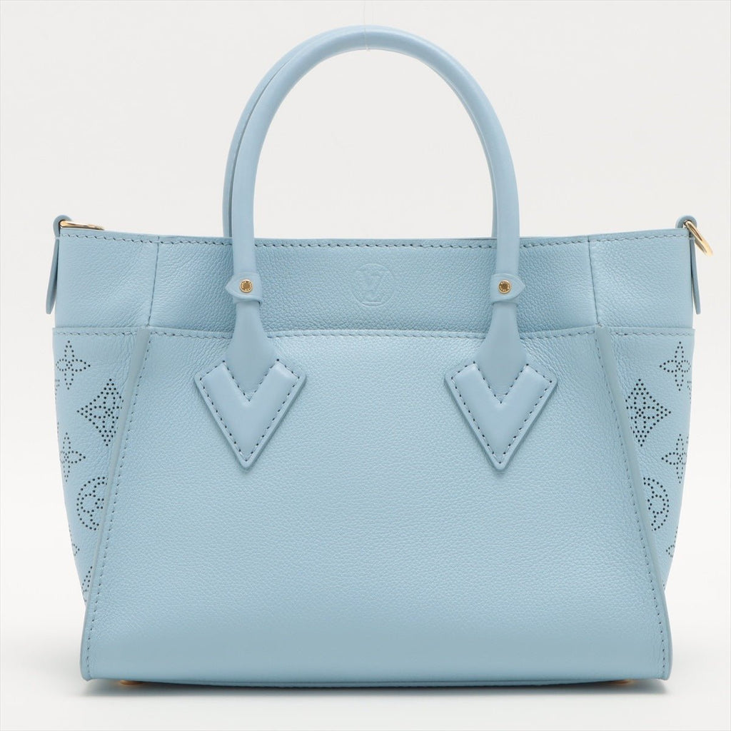 On My Side PM  High End Mahina Leather Bleau Nuage 2-way