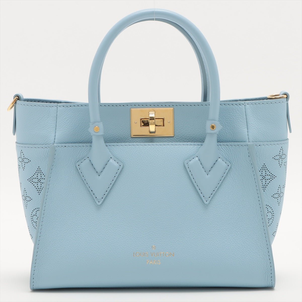 On My Side PM  High End Mahina Leather Bleau Nuage 2-way