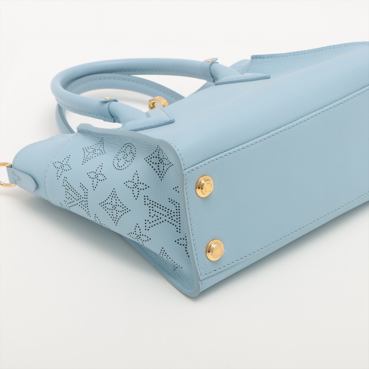 On My Side PM  High End Mahina Leather Bleau Nuage 2-way