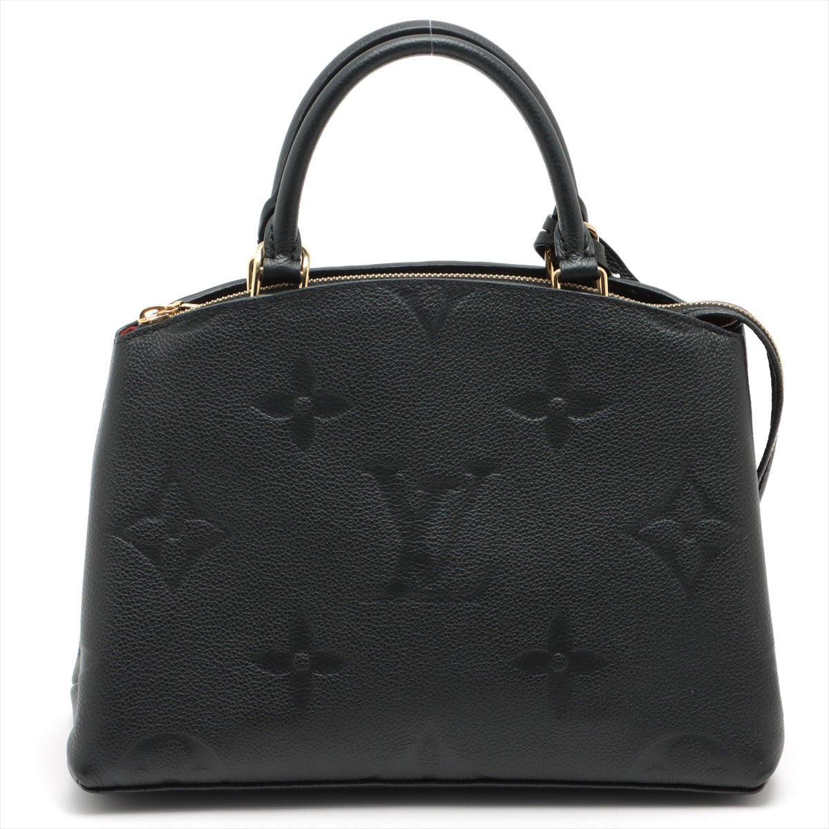 Petit Palais Monogram Empreinte Leather Black