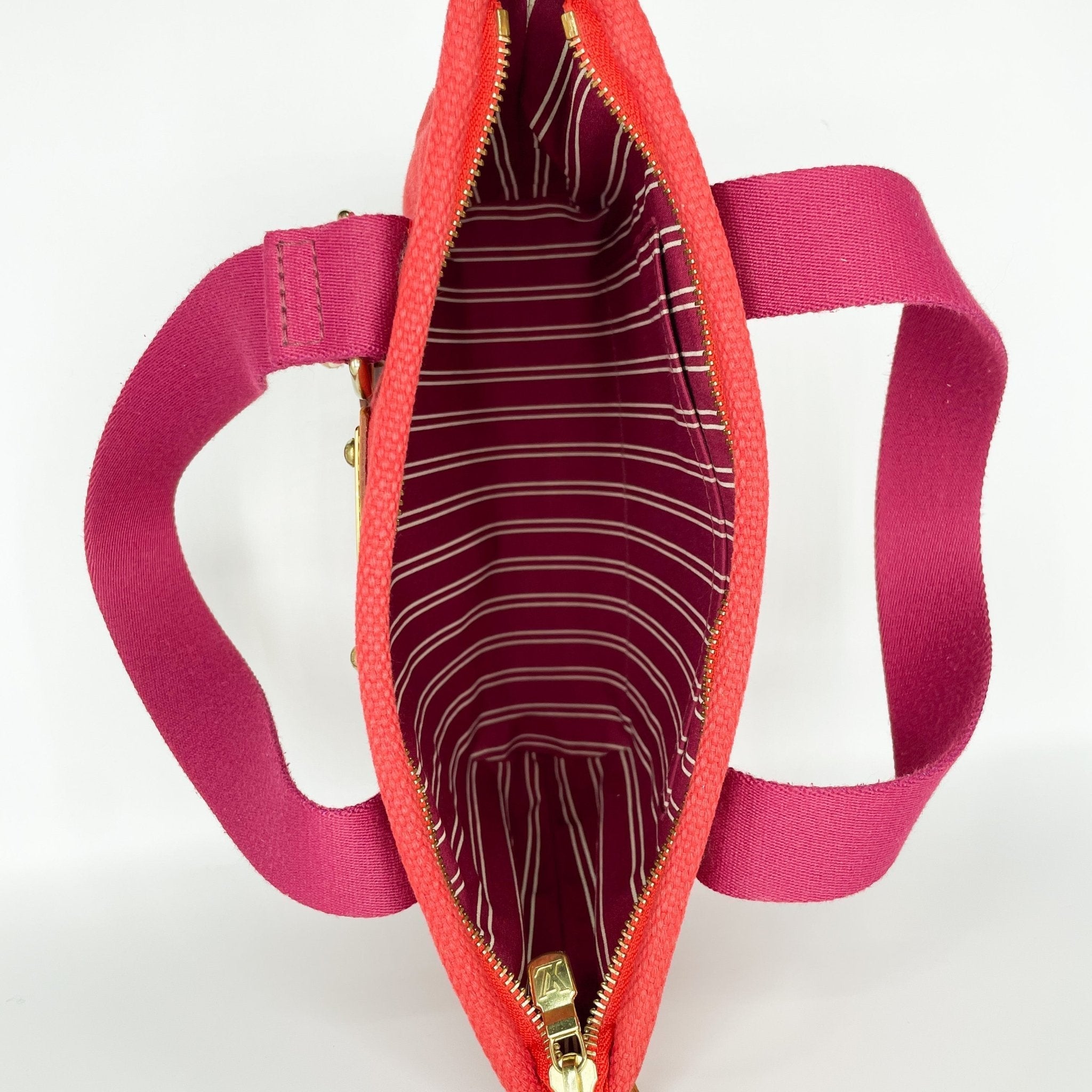 Red Canvas Antigua Mini Tote