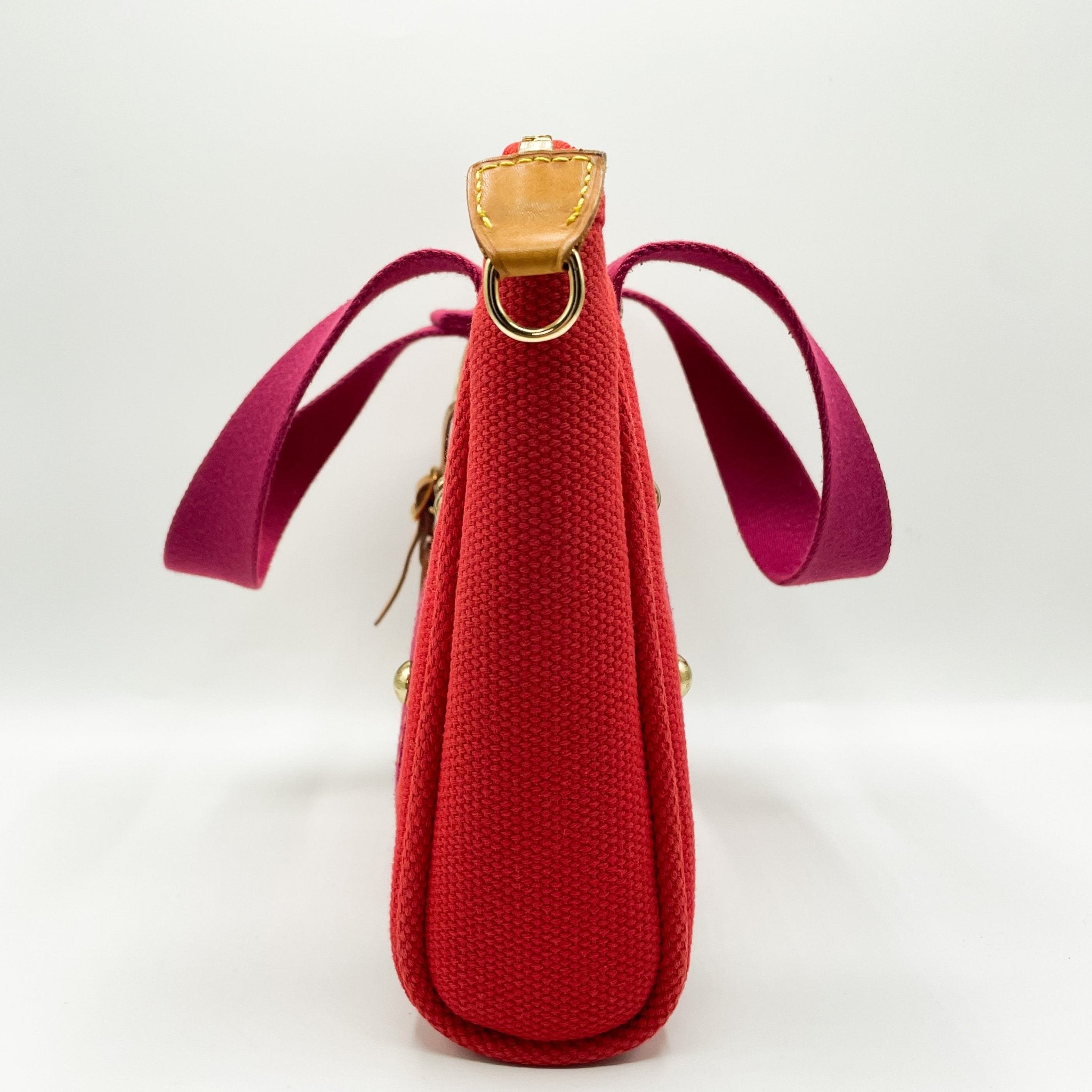 Red Canvas Antigua Mini Tote