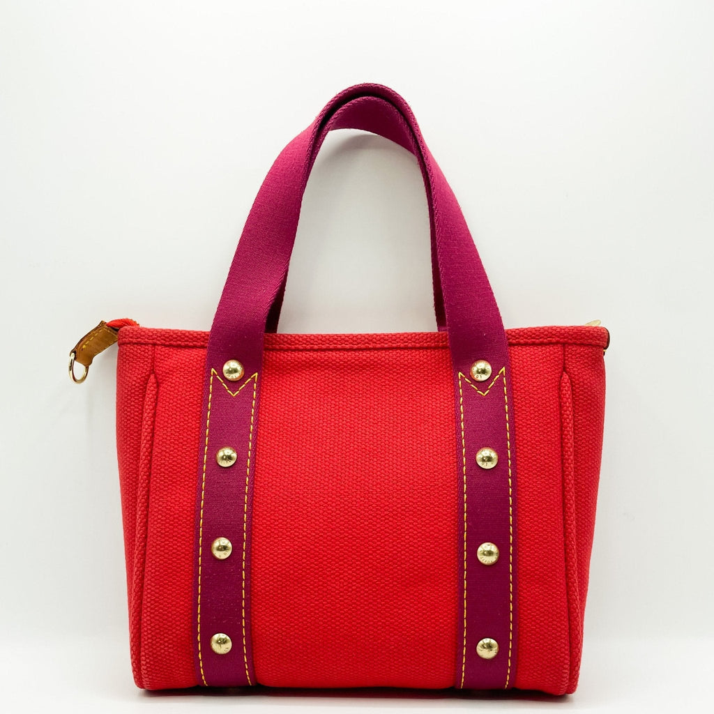 Red Canvas Antigua Mini Tote