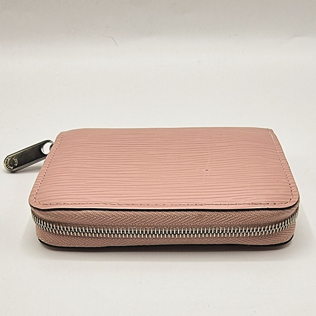 Rose Ballerine Zippy Coin Purse Epi Leather