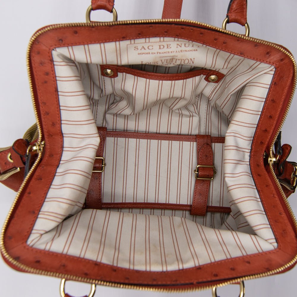 Sac de Nuit Toile Canvas Beige