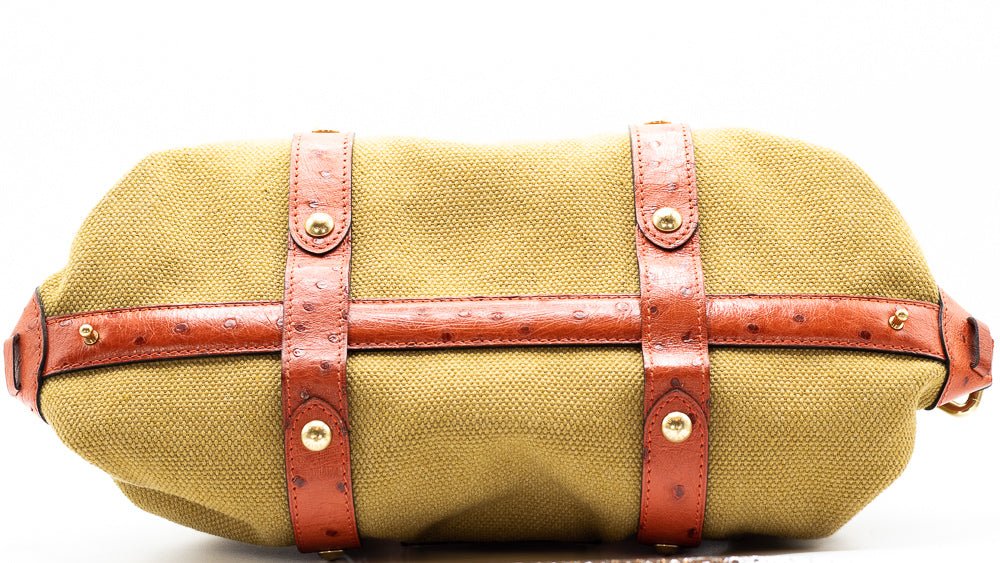 Sac de Nuit Toile Canvas Beige