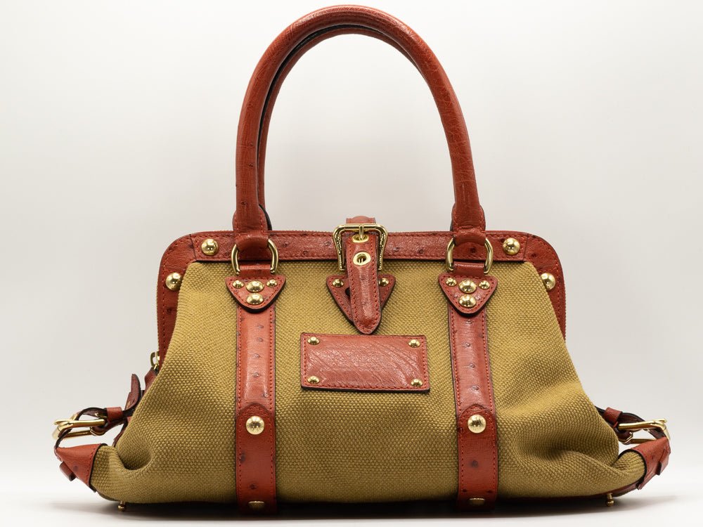 Sac de Nuit Toile Canvas Beige