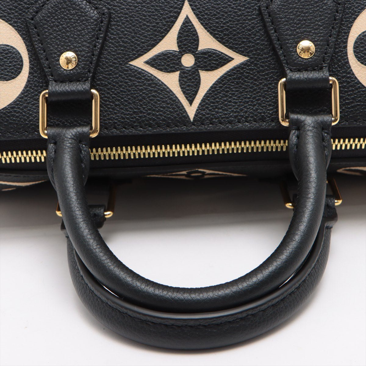 Speedy 25 Bandouliere Bag Bicolor Monogram Empreinte Giant