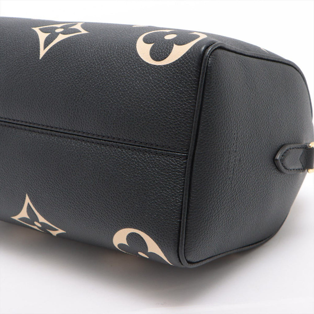 Speedy 25 Bandouliere Bag Bicolor Monogram Empreinte Giant