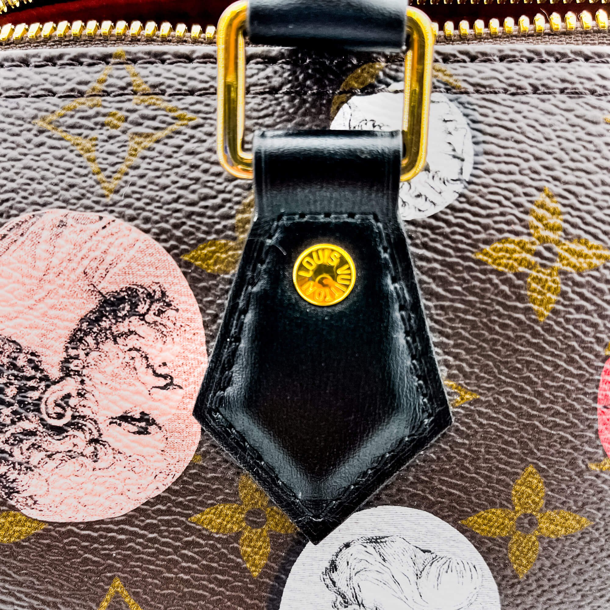 Speedy 25 Monogram Fornasetti Bandouliere