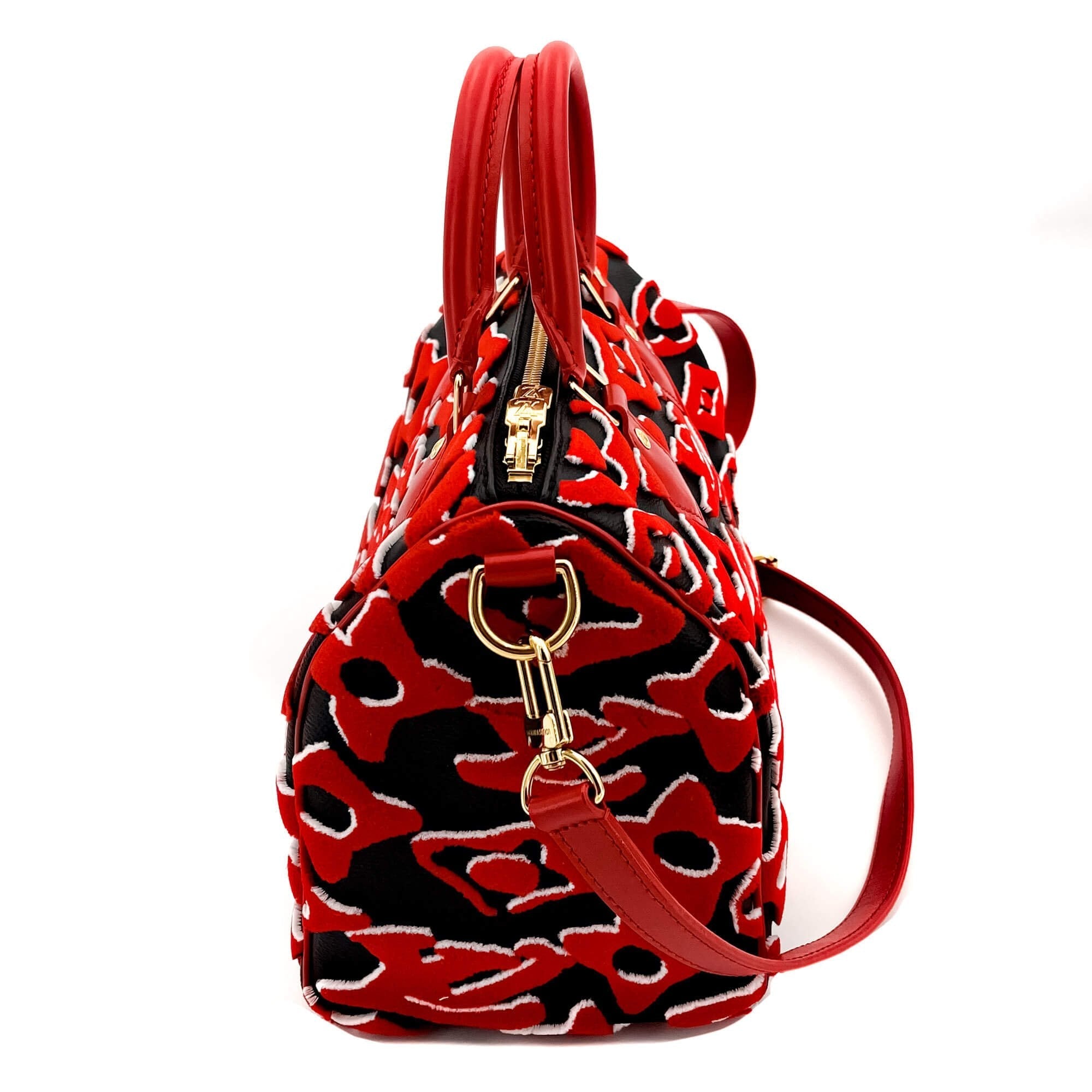 Speedy BandouliÃƒÆ’Ã‚Â¨re 30 Monogram Urs Fischer Bag