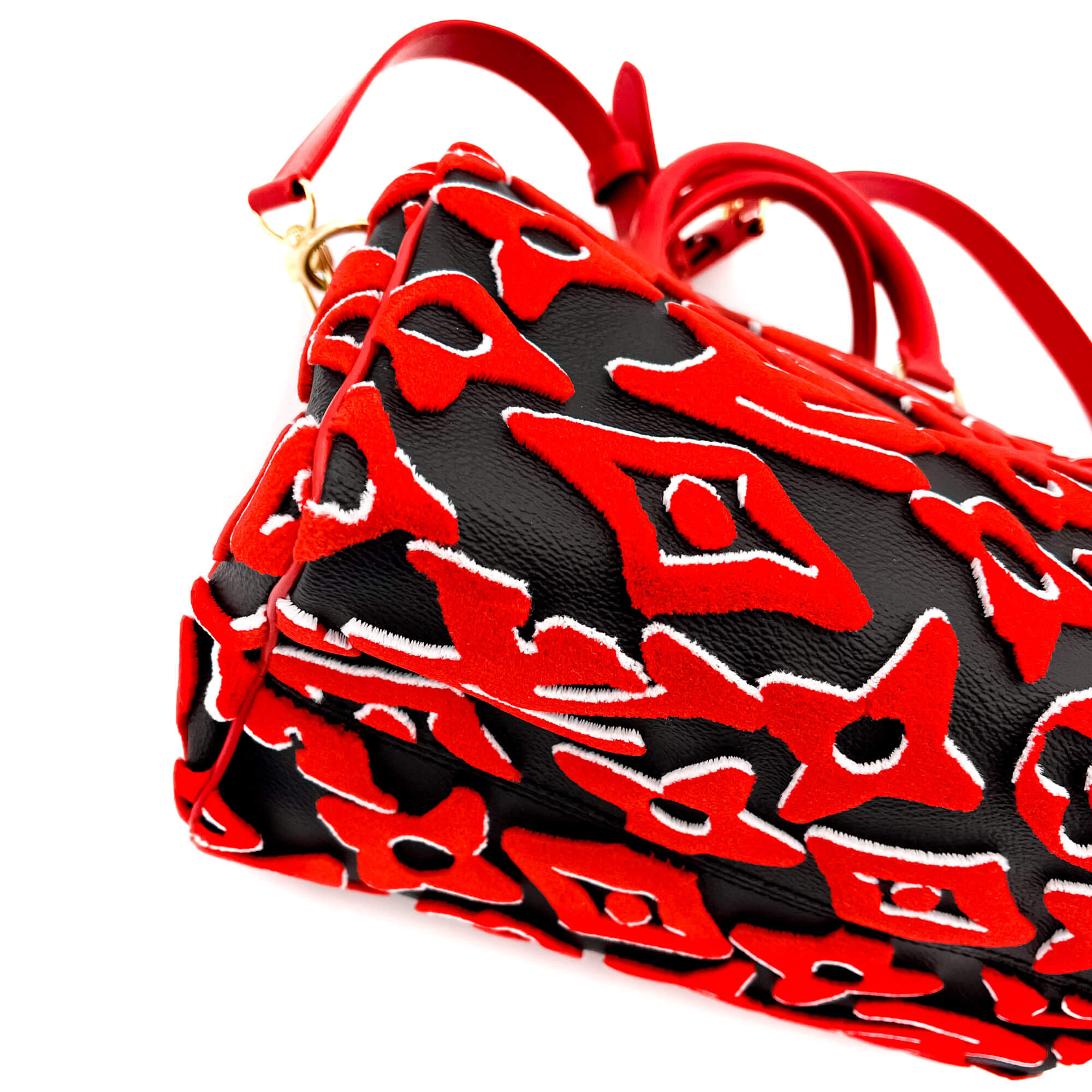 Speedy BandouliÃƒÆ’Ã‚Â¨re 30 Monogram Urs Fischer Bag