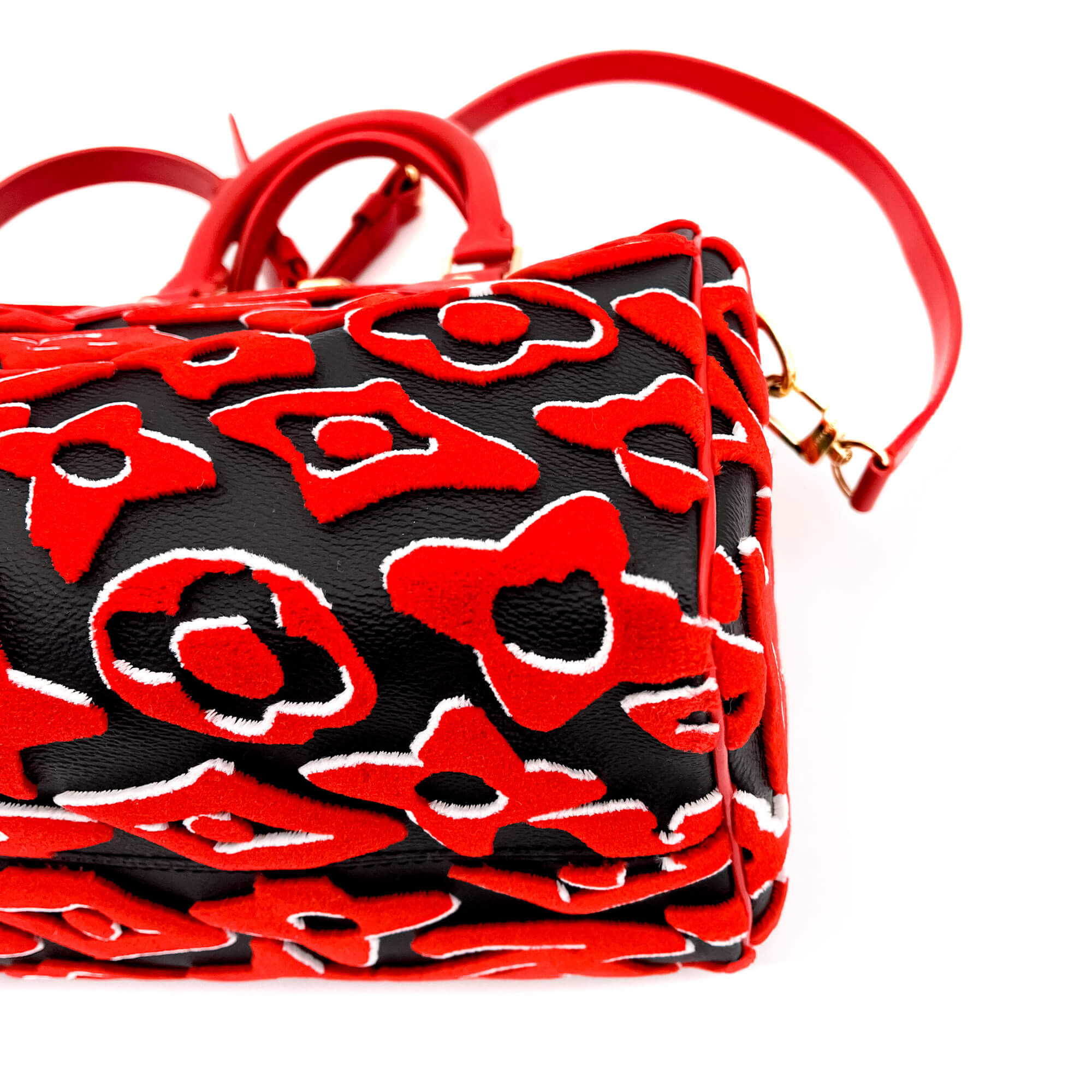 Speedy BandouliÃƒÆ’Ã‚Â¨re 30 Monogram Urs Fischer Bag