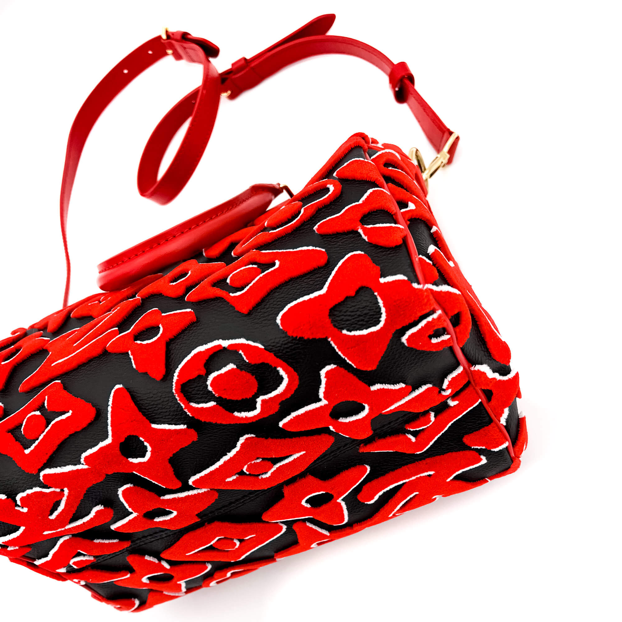 Speedy BandouliÃƒÆ’Ã‚Â¨re 30 Monogram Urs Fischer Bag