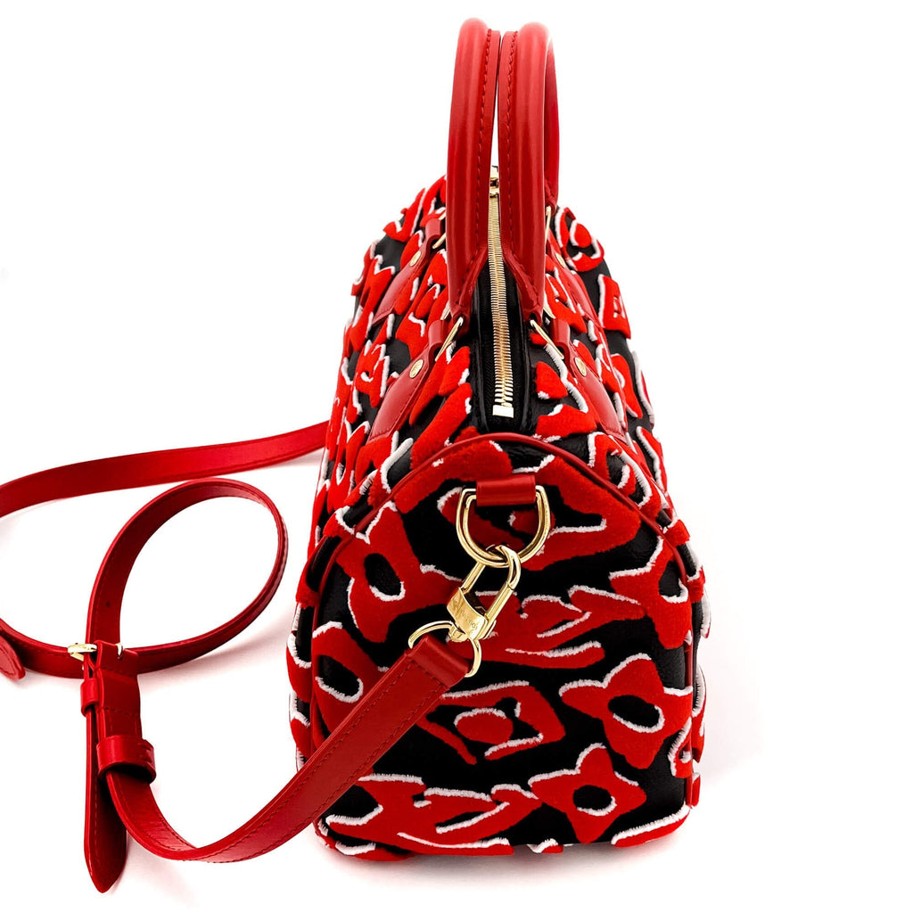 Speedy BandouliÃƒÆ’Ã‚Â¨re 30 Monogram Urs Fischer Bag