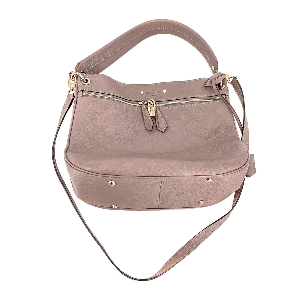 Spontini NM Empreinte Leather Taupe Hobo