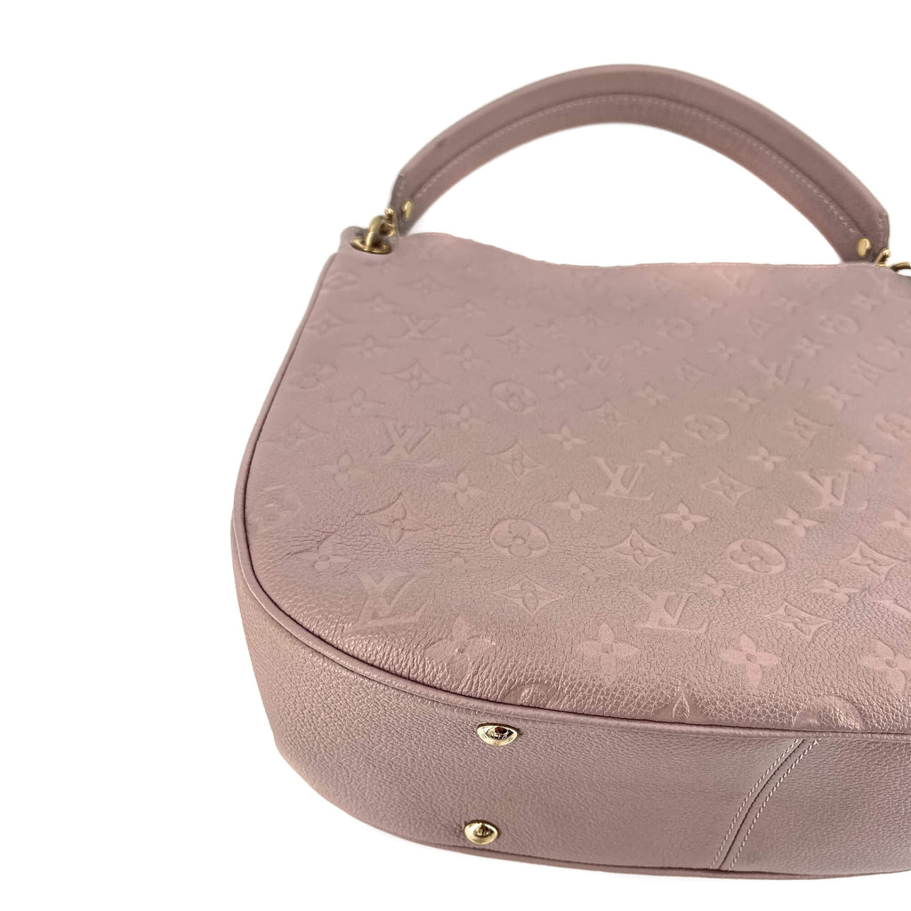 Spontini NM Empreinte Leather Taupe Hobo