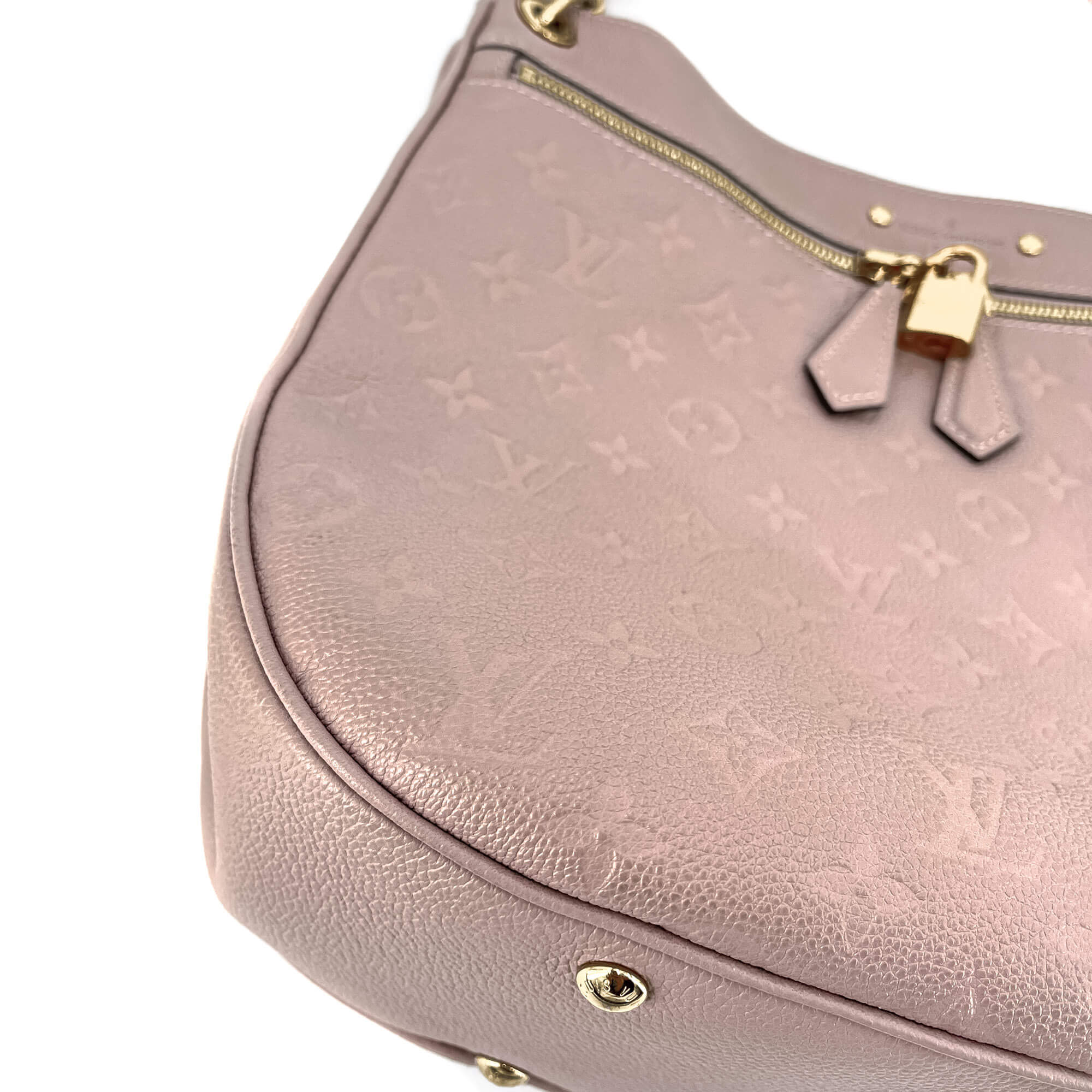 Spontini NM Empreinte Leather Taupe Hobo