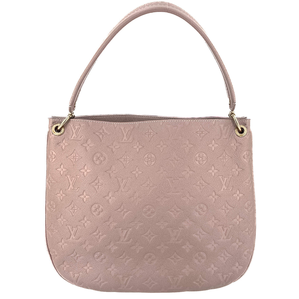 Spontini NM Empreinte Leather Taupe Hobo
