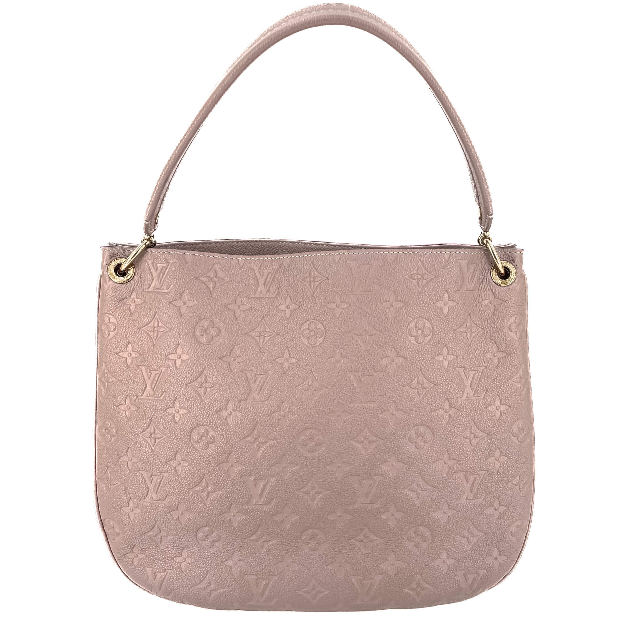 Spontini NM Empreinte Leather Taupe Hobo