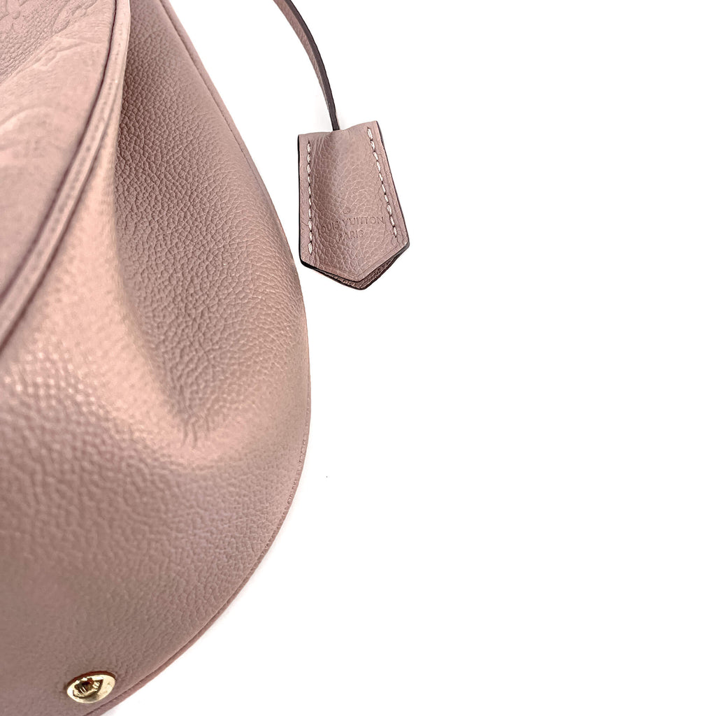 Spontini NM Empreinte Leather Taupe Hobo
