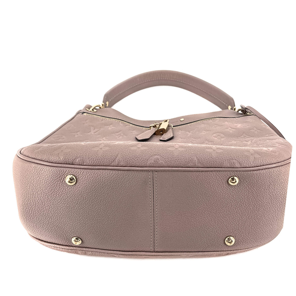 Spontini NM Empreinte Leather Taupe Hobo