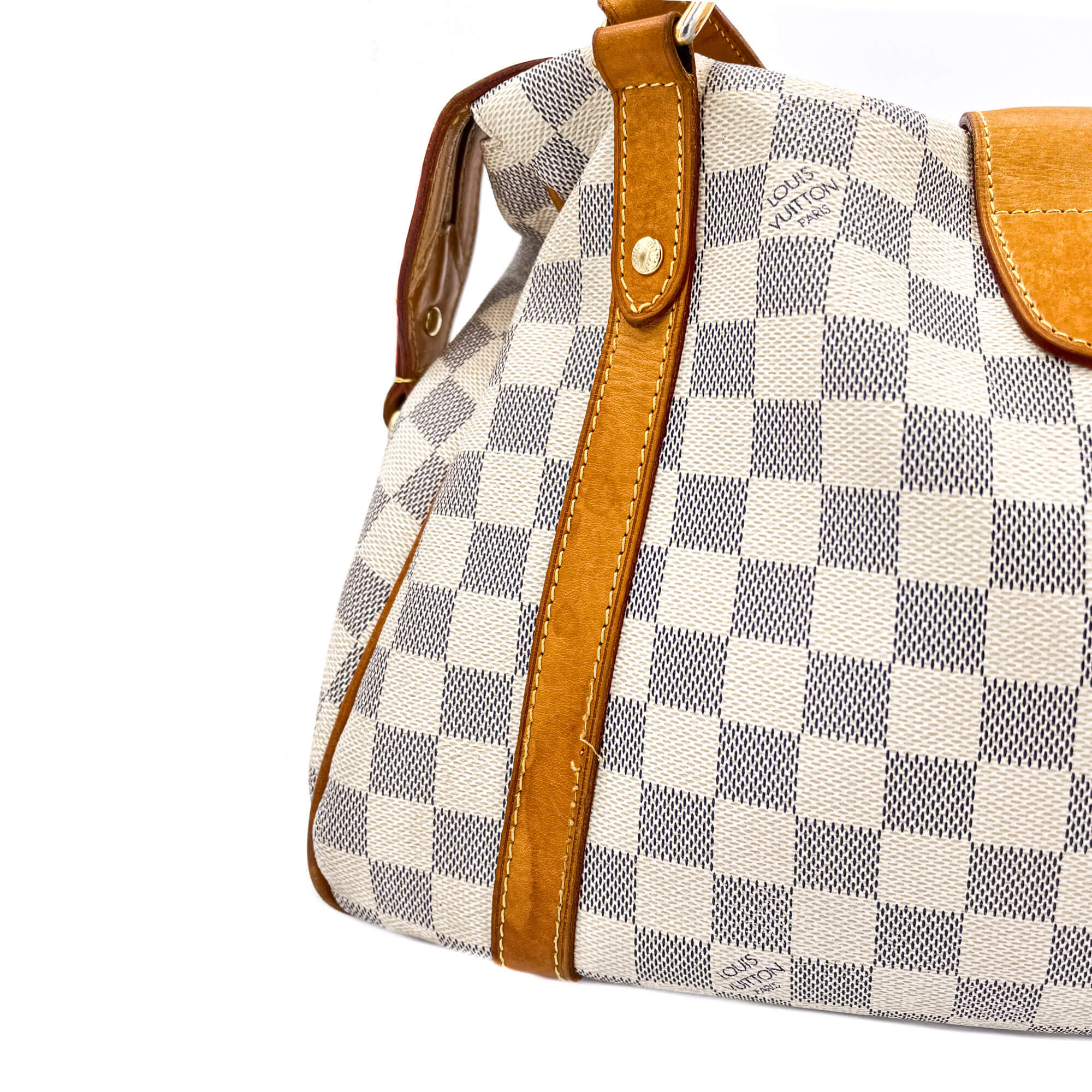Stresa PM Damier Azur Canvas Bag