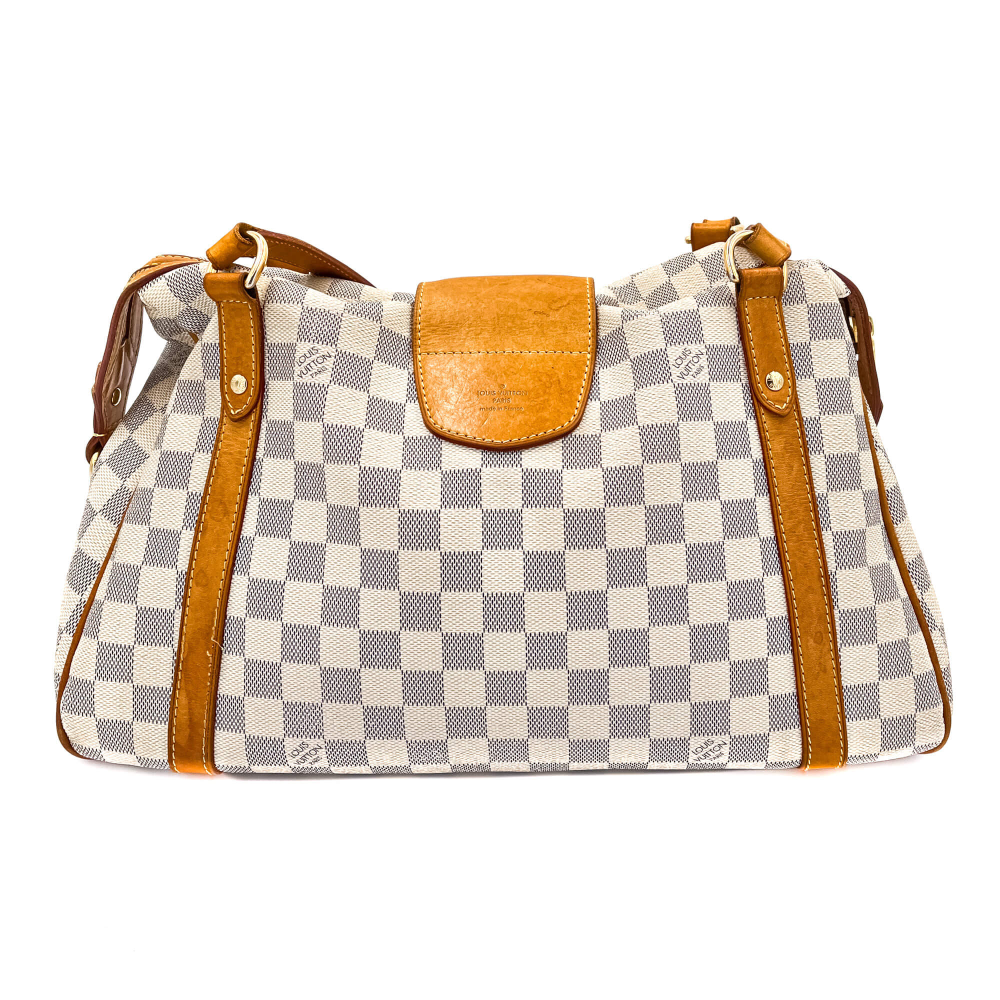Stresa PM Damier Azur Canvas Bag
