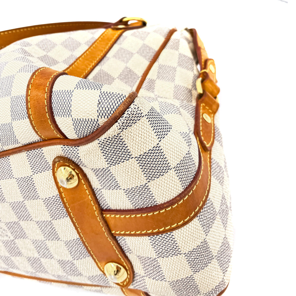 Stresa PM Damier Azur Canvas Bag