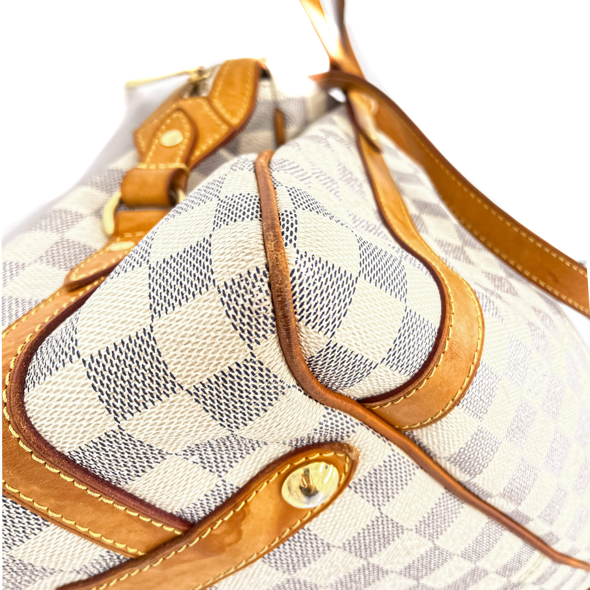 Stresa PM Damier Azur Canvas Bag