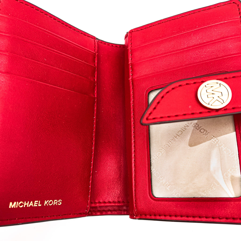 Envelope Wallet in Red Leather