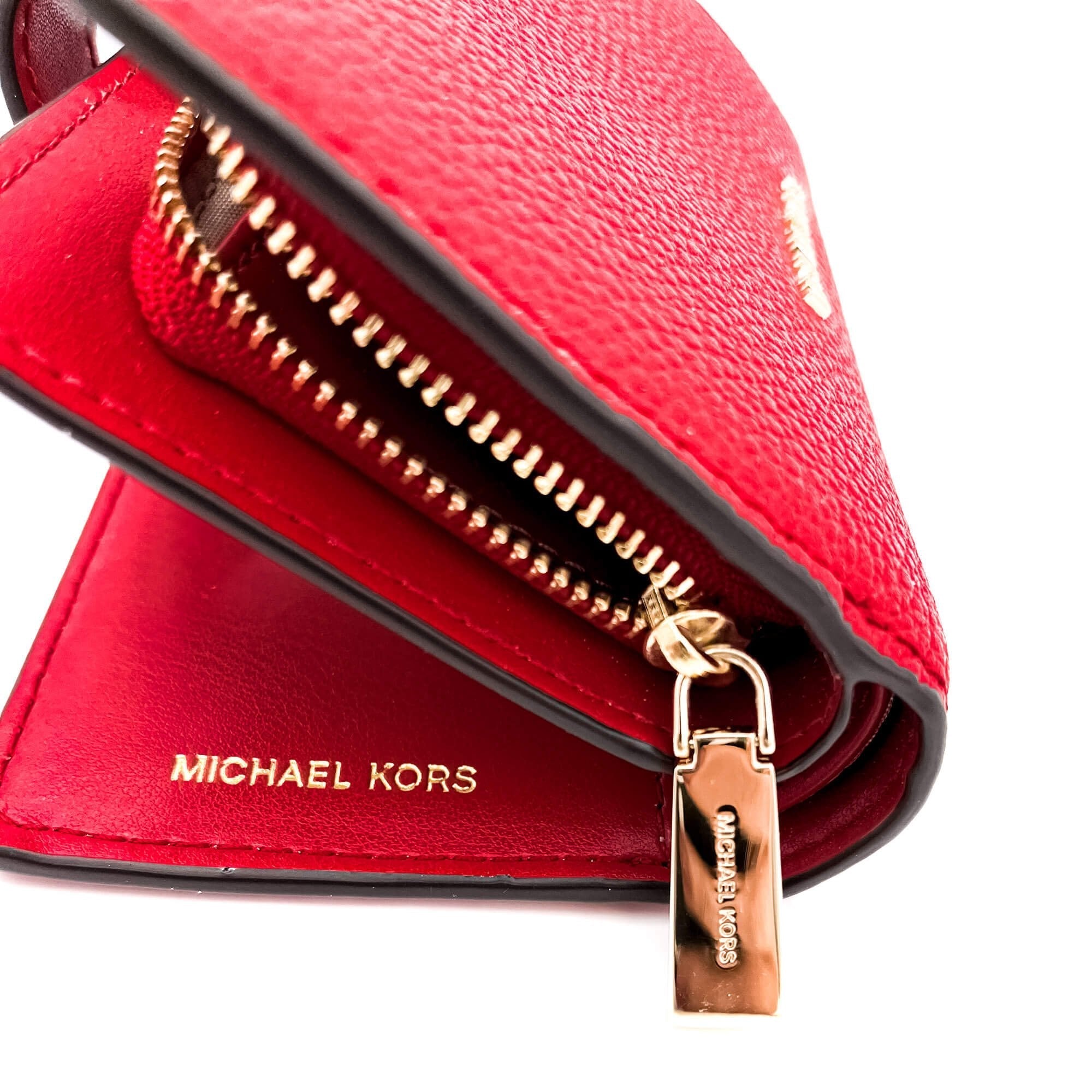 Envelope Wallet in Red Leather
