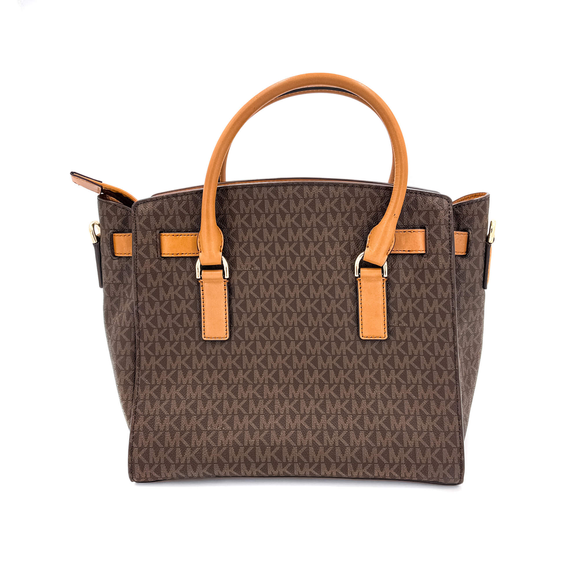 Hamilton Monogram Canva Brown