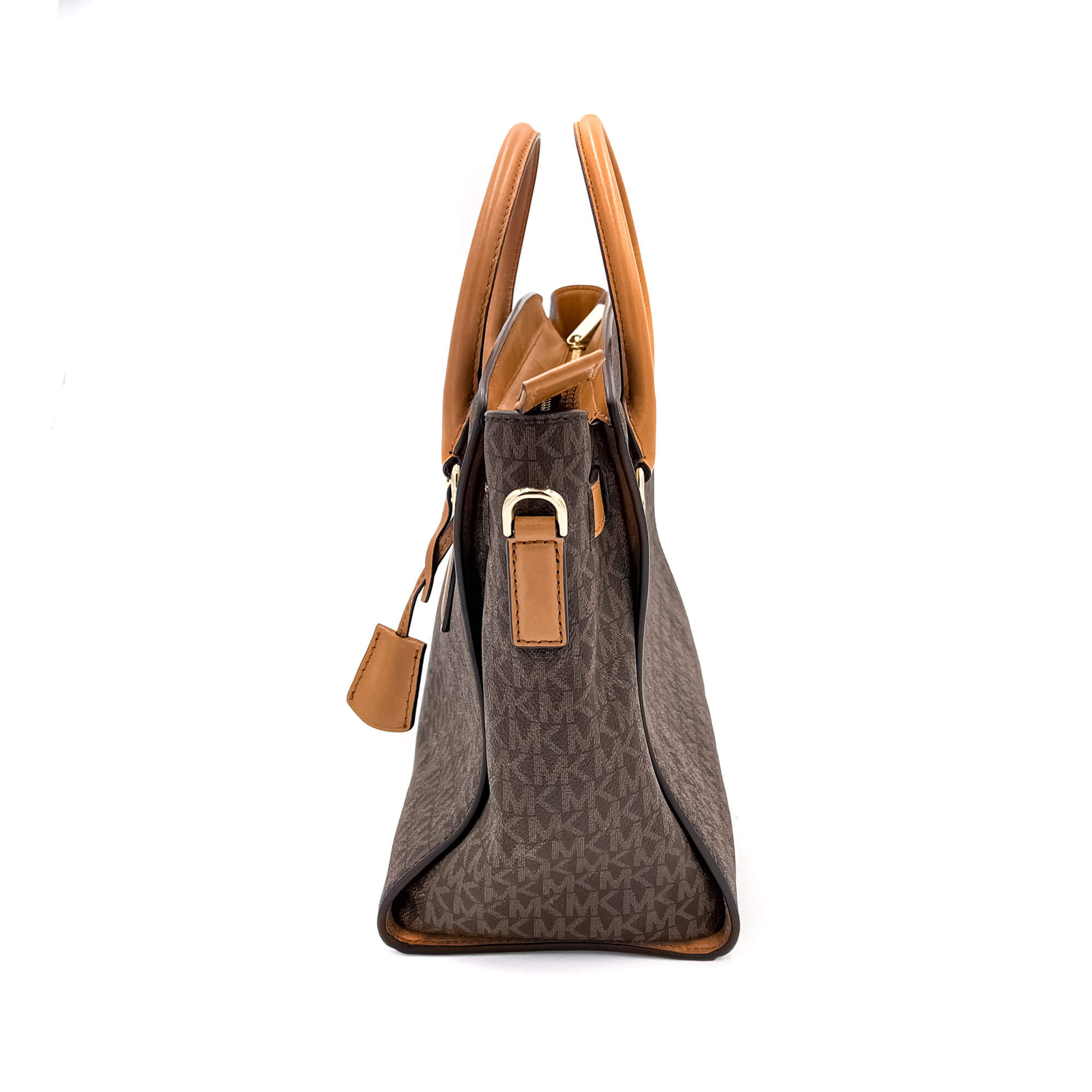 Hamilton Monogram Canva Brown